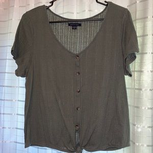 Green American Eagle Top